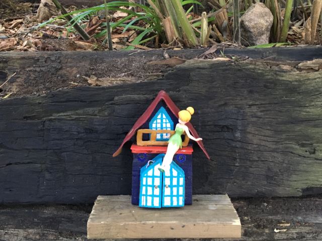tinkerbell in a small house in Wendy's Secret Garden, Sydney